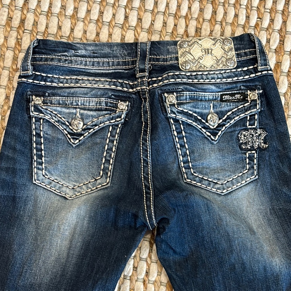 Miss Me Easy Skinny Blue Jeans Size 26